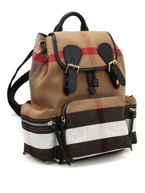 burberry backpack canvas|Burberry medium rucksack backpack.